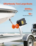 Electric Boat Winch, 12v Dc 300w, Reversible Trailer Winch For Boats U. Fixed Price $121.08.