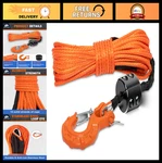Synthetic Winch Rope Kit 1/4" X 50ft 10,000 Lbs Cable Line W/ Protective Sleeve. Fixed Price $71.99.