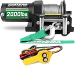 2000lb Winch For Atv, Steel Winch, 2000 Lbs Black Cable. Fixed Price $108.61.