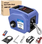 Nilight Electric Boat Winch With Steel Cable 12vdc 3500lbs For Trailer Blue. Fixed Price $152.99.