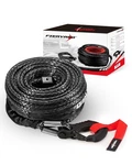 Fieryred Synthetic Winch Rope Cable Kit 3/8inch 100ft 26500lbs Line Rep.... Fixed Price $138.56.