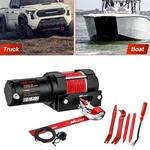 Nilight 3500lb 12v Atv Winch W/ Synthetic Rope & Trim Removal Tool Kit. Fixed Price $199.99.
