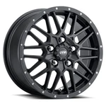 Itp Hurricane Matte Black Utv Wheel Front/rear 15x7 5x4.5 (6+1) 15rb545bx. Fixed Price $176.95.