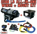 2500 Lb Kfi Winch/mount Combo - Suzuki King Quad 500 Axi 2009-2024. Fixed Price $276.95.