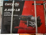 Carry-on 2500 Lb 12 Volt Electric Atv Winch-#111008. Fixed Price $80.00.