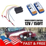 12v Wireless Winch Remote Control Kit Receiver 150ft Twin Switch Handset Easy Us. Fixed Price $18.99.