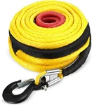 Marsui 1/2" X 100 Ft Synthetic Winch Rope Cable 1/2 Inch, Yellow. Fixed Price $107.94.