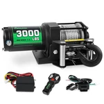 Stimulater 3000lb Atv Winch,electric Winch 12v,steel Cable Winch, With Wireless. Fixed Price $140.85.