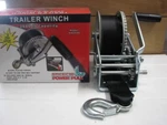 Hand Winch Crank Heavy Duty Strap Boat, Jet Ski, Trailer Atv 2600 Lb. Fixed Price $34.90.