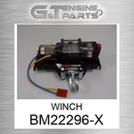 Bm22296-x Winch Fits John Deere (surplus Open Box). Fixed Price $1796.21.