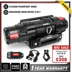 X-bull Atv Winch Kit 6000lb Remote Control Synthetic Rope Utv 4 12v Ip68. Fixed Price $219.90.