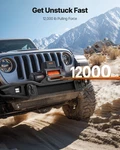 Electric Winch, Ip67 Waterproof For Towing Off-road Suv Jeep Trailer Boat 631. Fixed Price $409.53.