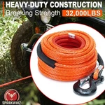 Sparkwhiz 1/2"x100ft 32000lbs Synthetic Winch Line Rope Cable Kit For Suv Utv Us. Fixed Price $89.99.