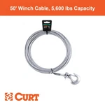 50' Winch Cable With Snap Hook (5,600 Lbs.). Fixed Price $67.99.