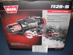 Warn 110020 R25-s Atv Utv Quad Winch 2500 Lb 50' 3/16 Synthetic Rope Fairlead. Fixed Price $305.99.
