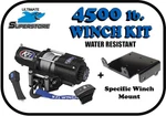 Kfi 4500 Lb. Winch Mount Kit '19-'26 Kawasaki 700 Mule Pro-mx. Fixed Price $396.95.