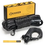 1/4" X 50' Synthetic Winch Rope Kit,11023lbs Line With Protective Black. Fixed Price $57.20.