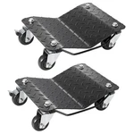 Uimoso Car Dolly Wheel Tire 2pcs Heavy Duty Skate Auto Repair 3000lb. Fixed Price $49.99.