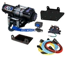 Yamaha 400 Big Bear Winch And Mount Plate Kit 2000-2006 Kfi 2500 Lbs. Fixed Price $275.95.