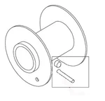 Bronco Drum Assembly For 2500/3000lb. Winches Ac-12002i. Fixed Price $12.71.