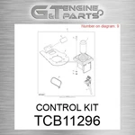 Tcb11296 Control Kit Fits John Deere (surplus Open Box). Fixed Price $1456.94.