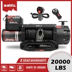 X-bull 20000lbs Electric Winch 12v Synthetic Rope Jeep Trailer Truck 4wd. Fixed Price $999.00.