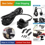 12v Winch Switch With Mounting Bracket Rocker Thumb For Atv Utv .... Fixed Price $35.52.