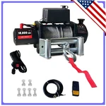 18800 Lbs Electric Winch With Wireless Handheld Remote, 12v Power. Fixed Price $348.99.