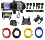 Bronco 3500lb. Winch With Steel Cable Ac-12017. Fixed Price $281.95.