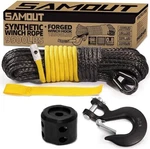 Synthetic Winch Rope 1/4" X 50'. 9500lb. Break Strength Utv Winch, Sxs. Fixed Price $25.00.