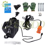 2-in-1 Electric Hoist Winch, 1100 Lbs Lift Capacity, 1500w Portable Power. Fixed Price $90.81.