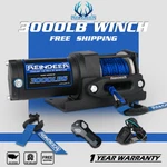 Reindeer Electric Winch 3000lbs Synthetic Rope 12v Boat Trailer Towing Off Road. Fixed Price $110.90.