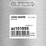 Az101895 Support Fits John Deere (surplus Open Box). Fixed Price $152.44.