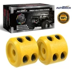 Autmatch Winch Cable Hook Stopper Fits Wire & Synthetic Ropes For Atv/utv,yellow. Fixed Price $18.99.