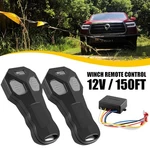 Set Of 2 Winch Wireless Remote Control 12v Switch Handset Kit For Truck Jeep Atv. Fixed Price $20.99.