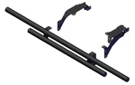 Kfi Rear Double Tube Bumper For 2018-2025 Polaris Ranger Models -. Fixed Price $139.69.