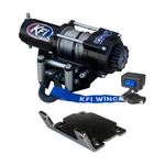 Kfi Atv 2000lbs Winch & Mount 100530 Kit 2005 2006 2007 Yamaha Kodiak 400 4x4. Fixed Price $259.95.