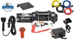 3500 Lb Winch Atv Utv Black Synthetic Rope Hook Fairlead 50ft 12v 1 Hp New. Fixed Price $159.00.