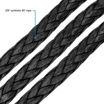 Borne Off-road Winch Hook - Fits 3/8in Rope Hand Strap Black. Fixed Price $247.38.