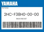 Yamaha Genuine Rack End Set - 2hc-f38h0-00-00. Fixed Price $78.03.
