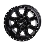 4/110 Tusk Cascade Wheel 12x7 5.0 + 2.0 Matte Black For Suzuki King Quad 400as. Fixed Price $107.79.