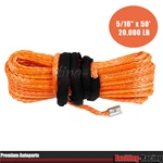 Synthetic Winch Rope Line Cable 5/16" X 50' 20.000 Lb Capacity Atv Utv Orange. Fixed Price $29.48.