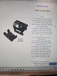 Moose Utility Winch Mount Pn#4505-0812. Fixed Price $71.99.