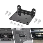 Wsays Heavy Front Bumper Winch Mount Plate Brackets Kit For Kawasaki Mule Promx. Fixed Price $19.99.