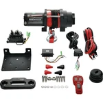 4500 Lb All Balls Synthetic Cable Winch/mount Kit Kawasaki Ridge/ridge Xr 24-25. Fixed Price $454.55.