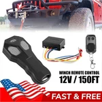 Dc12v Wireless Winch Remote Control Kit Switch Handset For Car Atv Suv Utv Truck. Fixed Price $18.99.
