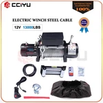 Electric Winch 13000lbs 12v Durable Remote Control Off-road For Jeep W/cover. Fixed Price $341.09.