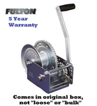 Fulton High Perform Brake Winch 1500 Lb Plated Gear Cover Cable Use Boat Trailer. Fixed Price $233.99.