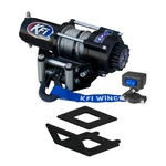 Kfi Atv 2000lbs Winch A2000 & Mount 101920 Kit 2018-2026 Yamaha Kodiak 450 4x4. Fixed Price $258.95.