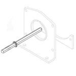 Bronco Drive Shaft For 6212002 Winch Ac-12002n. Fixed Price $3.12.